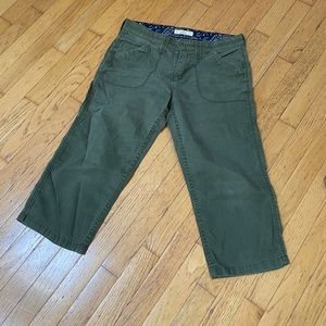 Women's Levi's Capri Premium Cargo Vintage Jeans